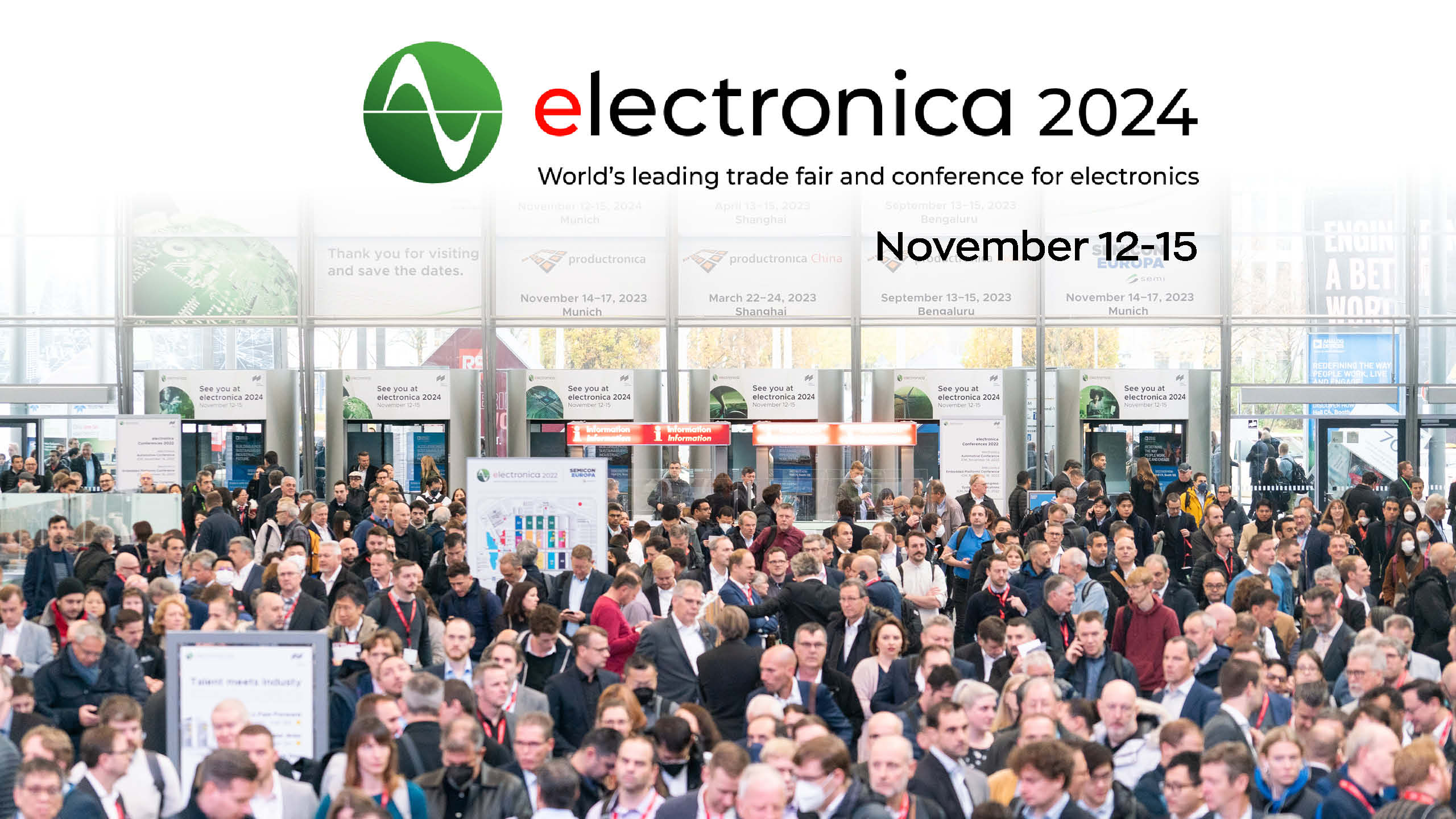 Electronica Munich 2024 - ADW officially releases an all-copper electrode piezo buzzer, with more exciting updates available online